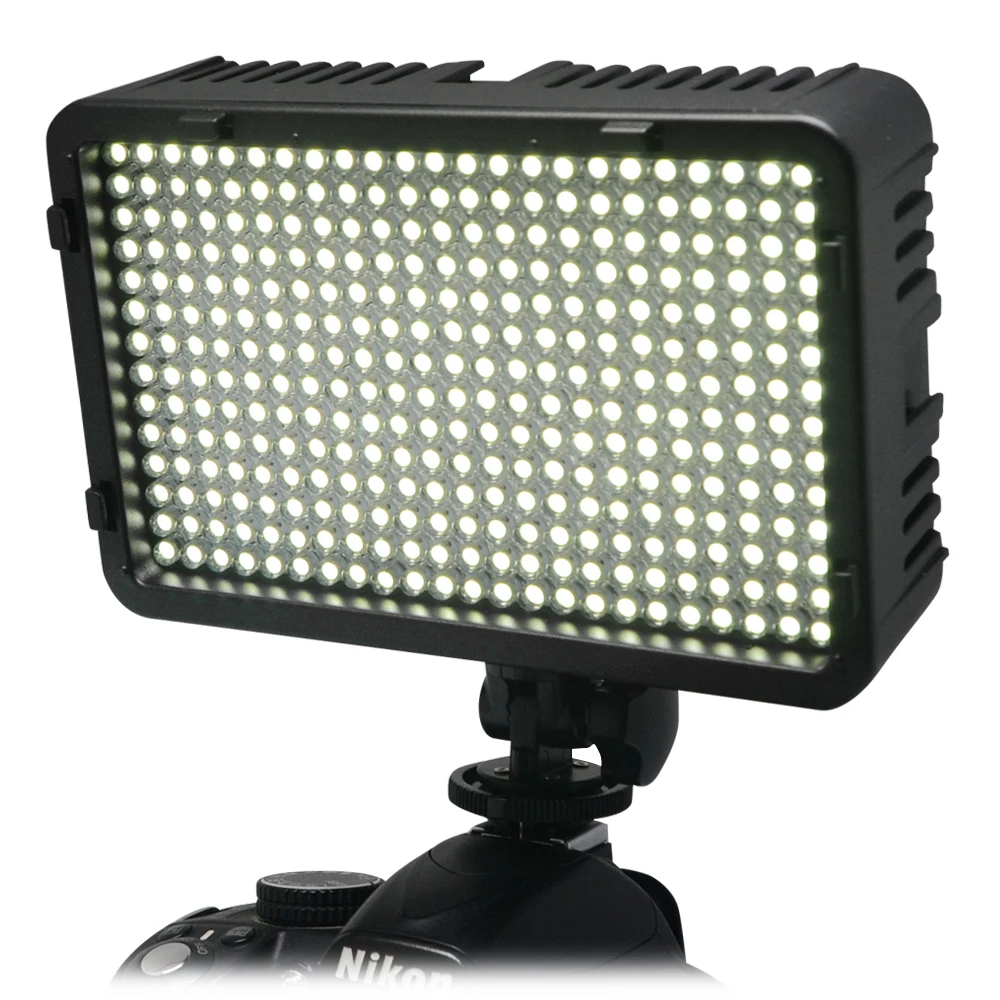 Mcoplus 322 LED Photo Studio Video Light for Canon Nikon Panasonic Pentax Samsung Olympus & DV Camcorder Digital SLR Camera