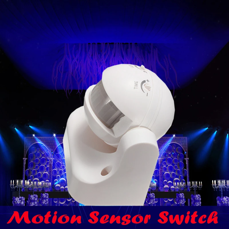 

Newest IP44 110-240V 50Hz 180 Degree Outdoor Security PIR Infrared Motion Sensor Detector Movement Switch 1pcs
