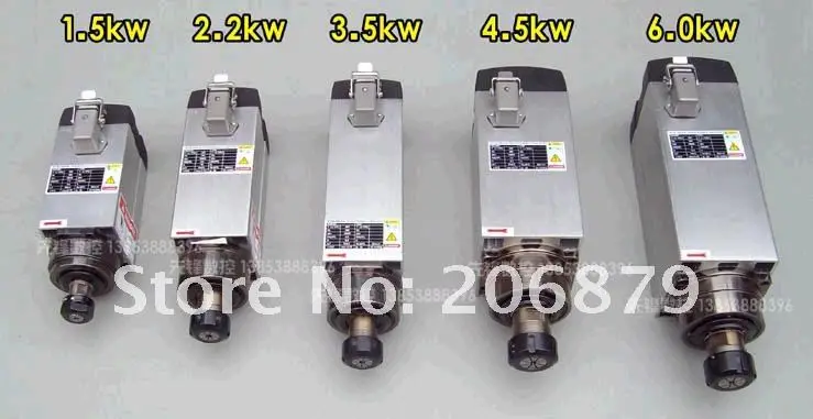 ER32 4.5KW 18000 об/мин 300 Гц четырехтактный двигатель с воздушные охлаждением охлаждения мотор шпинделя гравировальный станок с ЧПУ