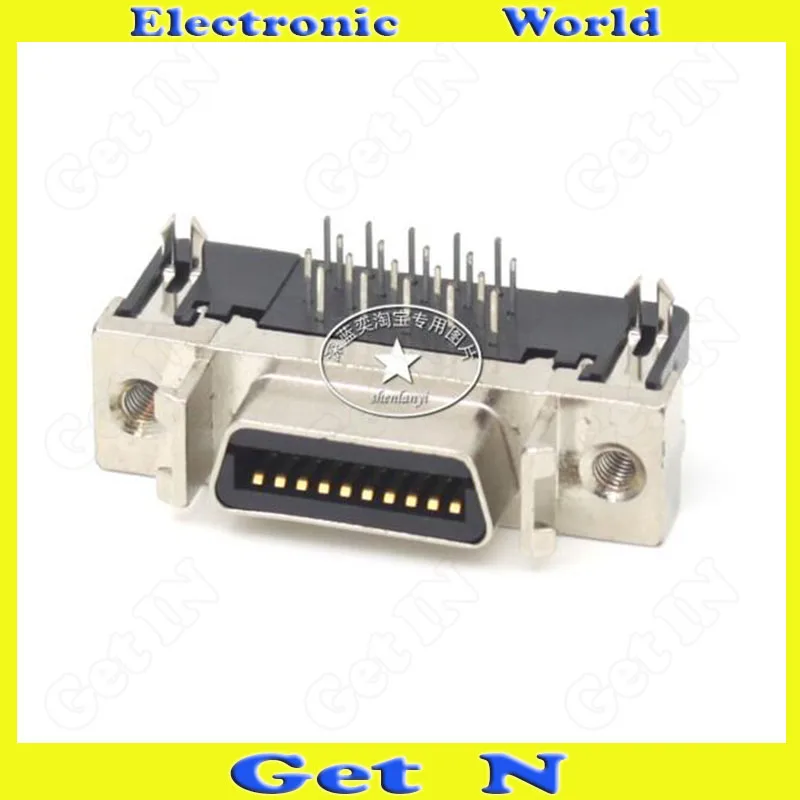 10pcs SCSI Head SCSICN20 90 Degree Bend SCSICN20P Female Elbow Connector Factory Outlet Adapter | Обустройство дома
