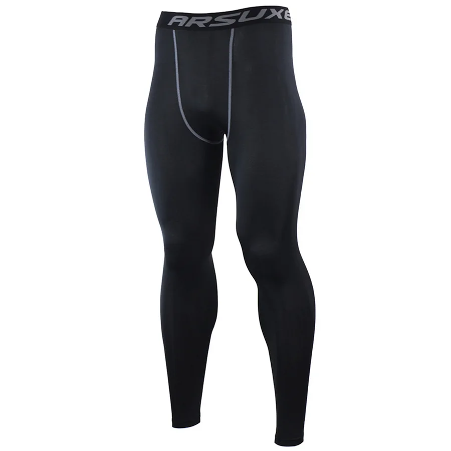 Aliexpress.com : Buy Arsuxeo Men's Compression Running Pants Indoor ...