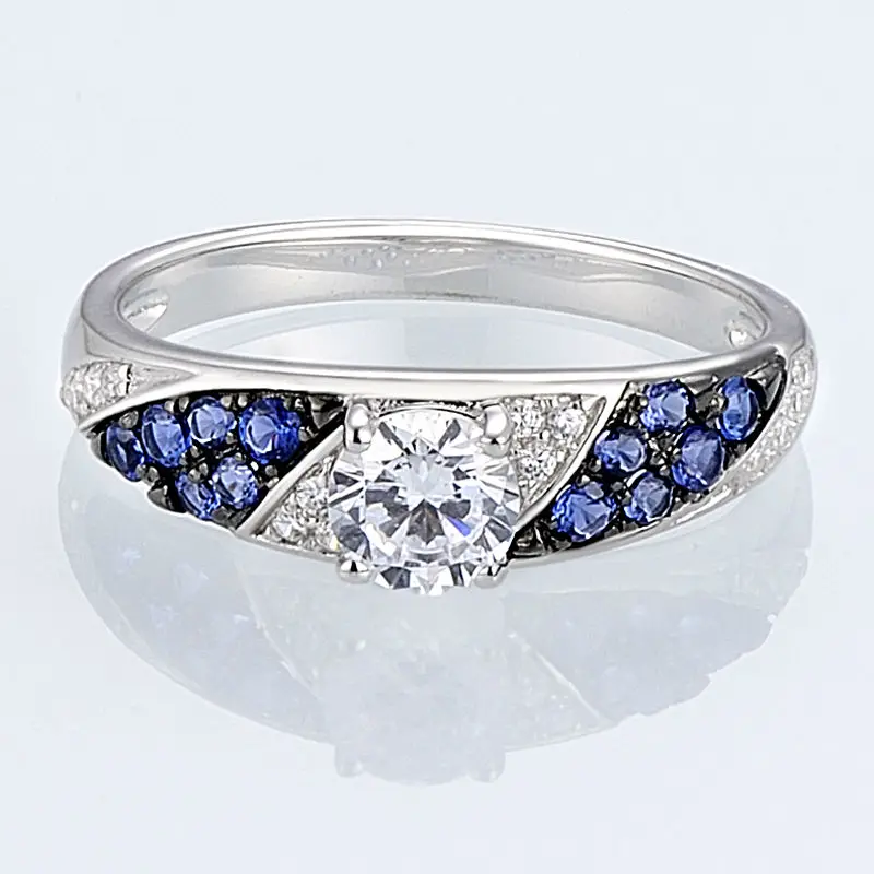 Silver Ring R306058SBZZSK925-SV3-W