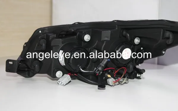 2013- год для Subaru Forester Светодиодные ленты фара с bi xenon объектив проектора TLZ