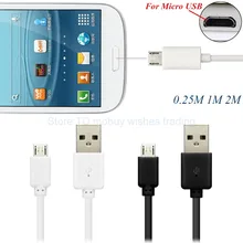 Кабель Micro USB 2 0 для быстрой зарядки 25 м 1 25/1/2 5 В А зарядный кабель