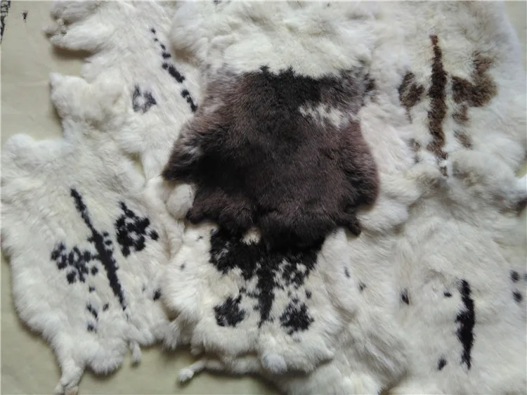 Factory Wholesale Cheap price Natural Color Rabbit Skins for decoration