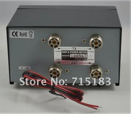 Тайваньский NISSEI RX-503 КСВ/Ватт метр 1,8-525 МГц 2/20/200 Вт для двусторонней радиостанции Ватт метр для рации