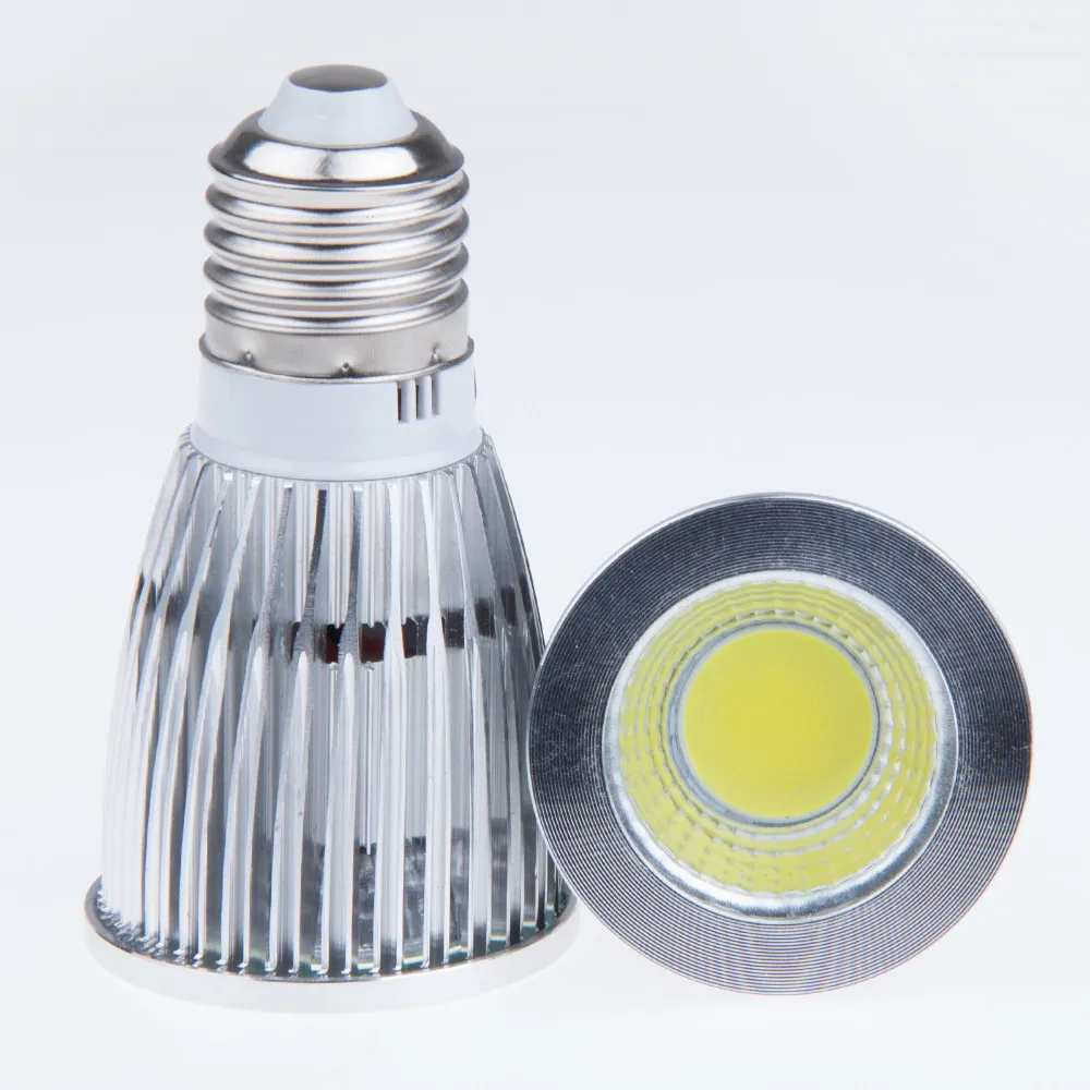 Retail 9W/12W /15WCOB LED Bulb MR16 Socket LED Spotlight DC/12V Warm and Cool White For home