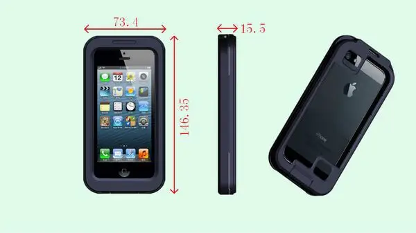 20 шт./партия. DHL. водонепроницаемый чехол для Apple iPhone5 5 г 4S 4 г, ipx8, Водонепроницаемый случае плавательный случай, дайвинг