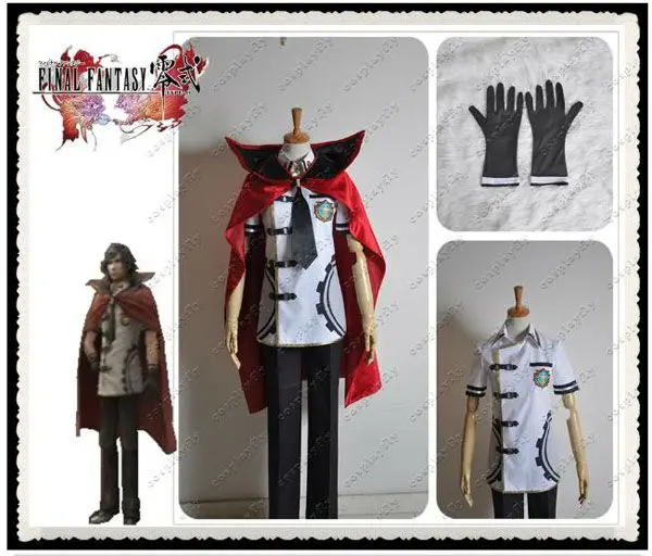Final Fantasy type-0 Machina/костюм для косплея; Летняя униформа; FF ZERO