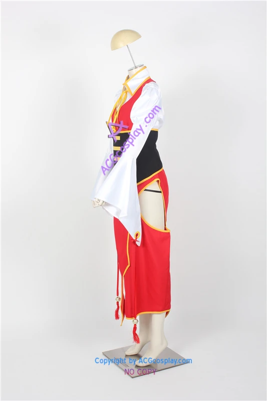 BlazBlue Calamity триггер личи Фэй Лин Косплей Костюм