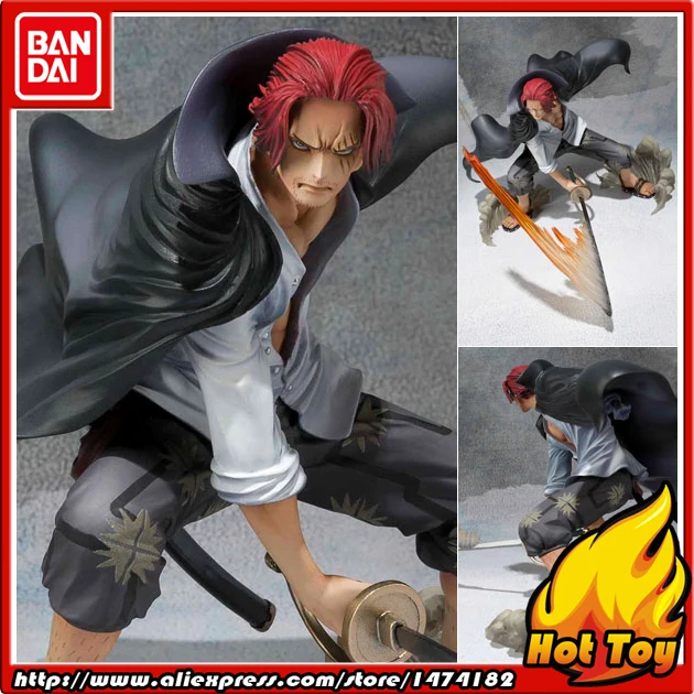 100% Original BANDAI Tamashii Nations Figuarts ZERO Action Figure - Shanks -Battle Ver.- from ONE PIECE original bandai tamashii nations s h figuarts shf action figure battle droid from star wars episode i the phantom menace