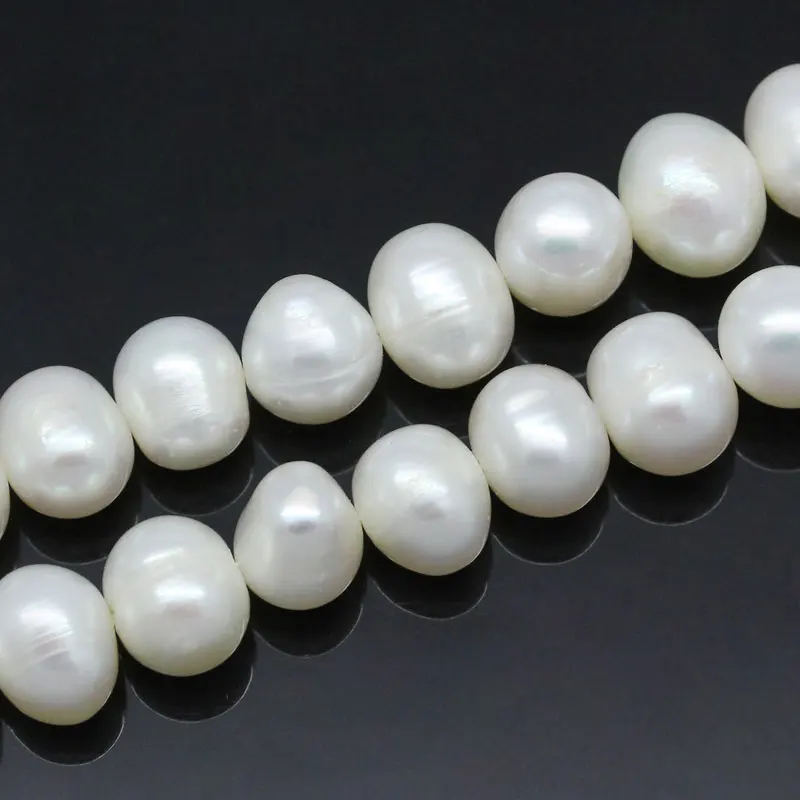 

DoreenBeads 1 Strand Grade A White Freshwater Cultured imitation Pearls 36.5cm (B11729), yiwu
