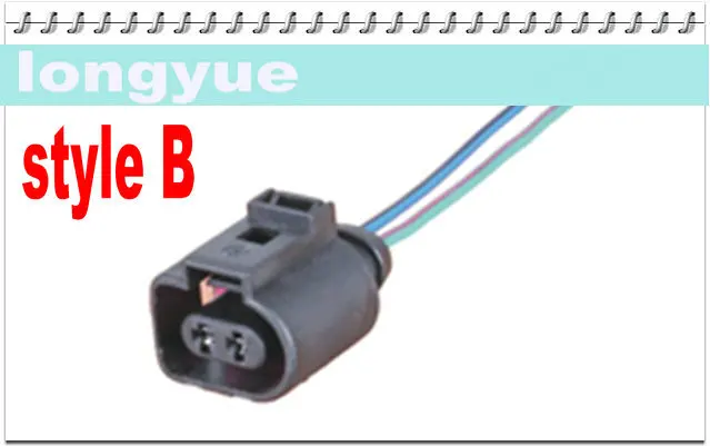 Longyue 10 шт. Универсальный 2-pin ремонт Разъем косичка для VW AUDI 1J0 973 702 или 1J0 973 722 12"