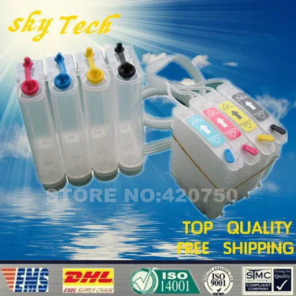 Пустой СНПЧ для HP10 HP12(4844a 4804a 4805a 4806a). СНПЧ для HP Бизнес Inkjet 3000 3000N 3000DTN. С ARC чипов