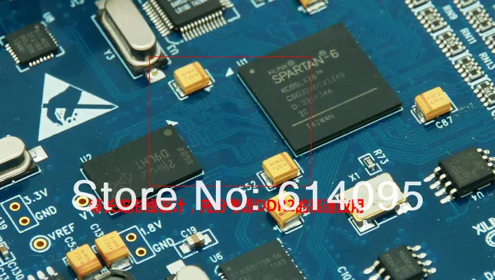 Ппвм Xilinx макетная плата Spartan6 XC6SLX16 DDR2+ платформа XILINX USB FPGA/CPLD загрузчик(#558476
