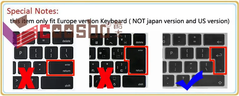 Coosbo-французский/Франция AZERTY Красочные Силиконовые Защита клавиатуры кожного покрова для 1" 15" 1" Mac macBook Air Pro Retina/G6
