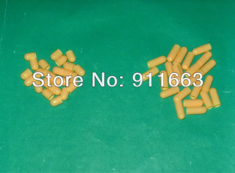 0# light yellow seperated capsules