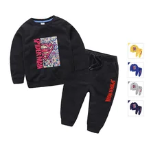 Retail 2016 new baby girl boy clothes set style baby girl’s clothing tops+pans o neck spring autumn winter kids clothes sets
