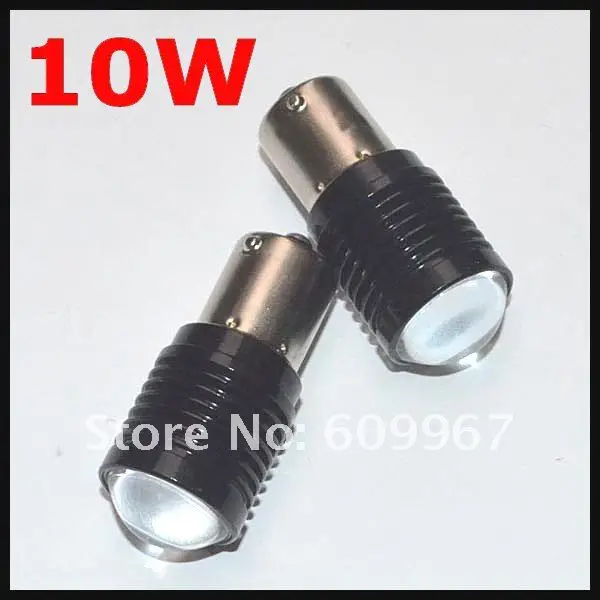 Мощный lihgt 1156 led BA15S 10 Вт/шт. Cree чип R5 светодиодный автомобильный поворотный/индикатор/обратный/тормозной светильник лампа