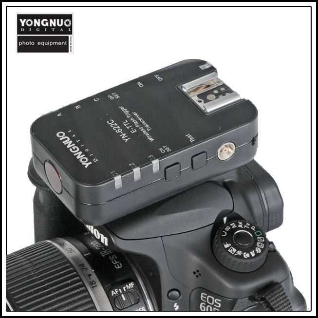 YONGNUO YN-622C RX YN 622C один Беспроводной TTL вспышка триггера для Canon Камера Speedlite для Canon 1100D 1000D 650D 600D 550D 7D