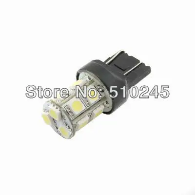 100x водить автомобиль T20 7440 W21W 7443 w21/5 Вт 13 СВЕТОДИОДНАЯ лента smd 5050 13smd led Белого красного и желтого цвета