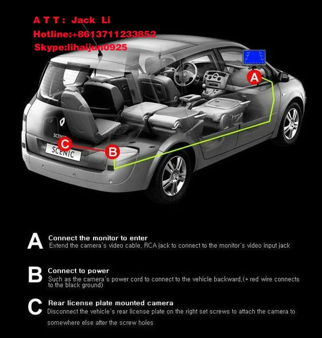 CCD HD задний вид автомобиля резервная камера для Audi A4(B6/B7/B8)/A6L парковочная камера