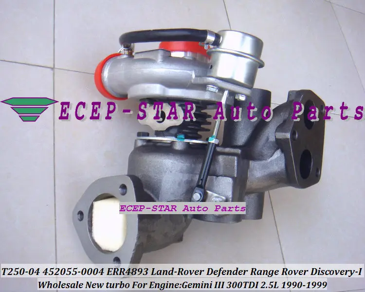 Турбо картридж CHRA T250-04 452055 452055-5004S ERR4893 для Land-Rover Discovery для Range Rover Gemini 3 300TDI 2.5L
