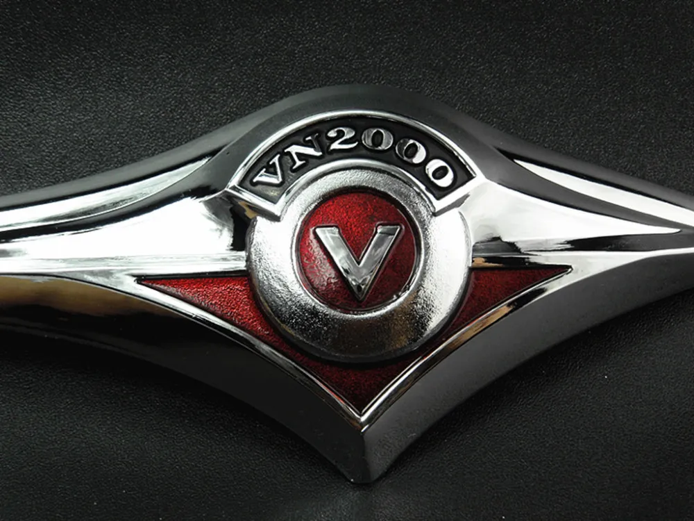 Хром ABS пластик 3D Бензобак эмблема значок наклейка для Kawasaki Vulcan VN 2000 Классический