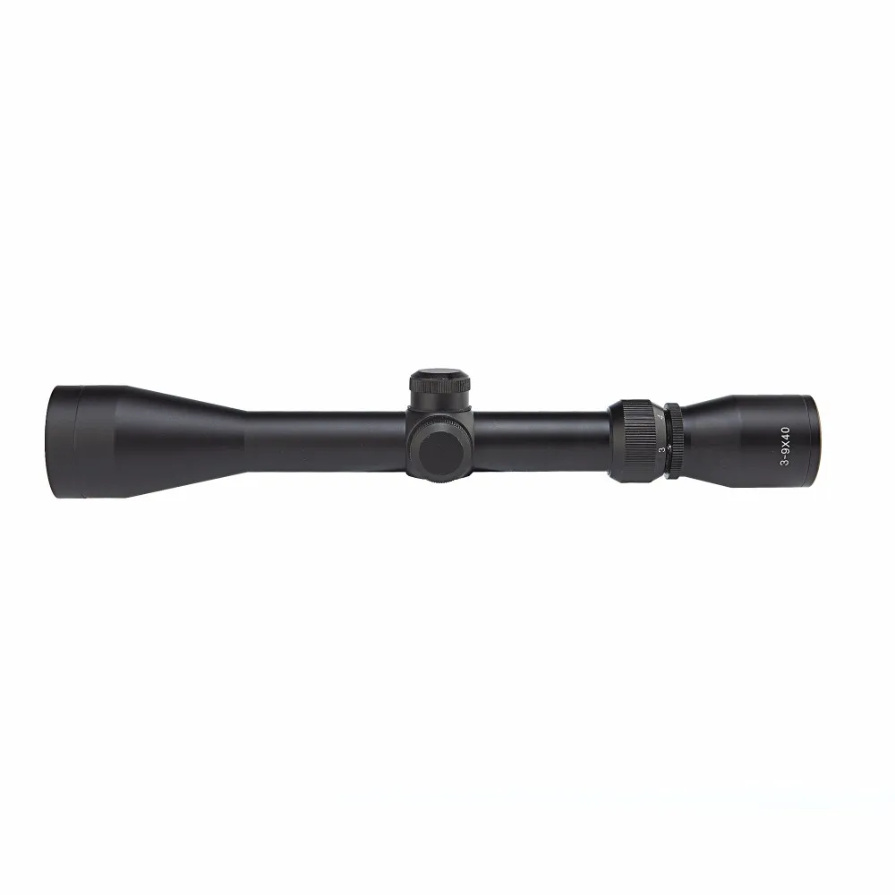 Pro 3-9x40 для охоты стрельбы страйкбола Шестерни цель правило прицел тактические линзы Военная Униформа найти адаптер воздушной армии ружейный оптический прицел для винтовки