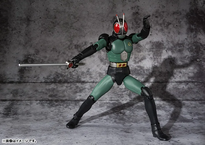 Оригинальная фигурка BANDAI Tamashii нация S. H. Figuarts(СВЧ)-черная RX от "в масках Rider BLACK RX"