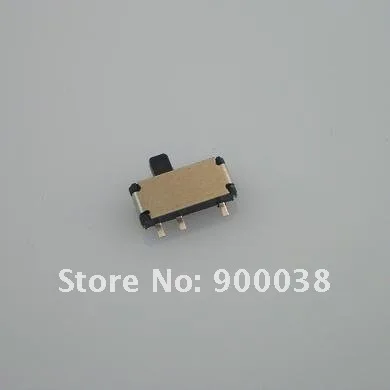 100 шт амортизирующие, для баскетбола переключатель 3pin SMT горизонтальный тумблер ROHS