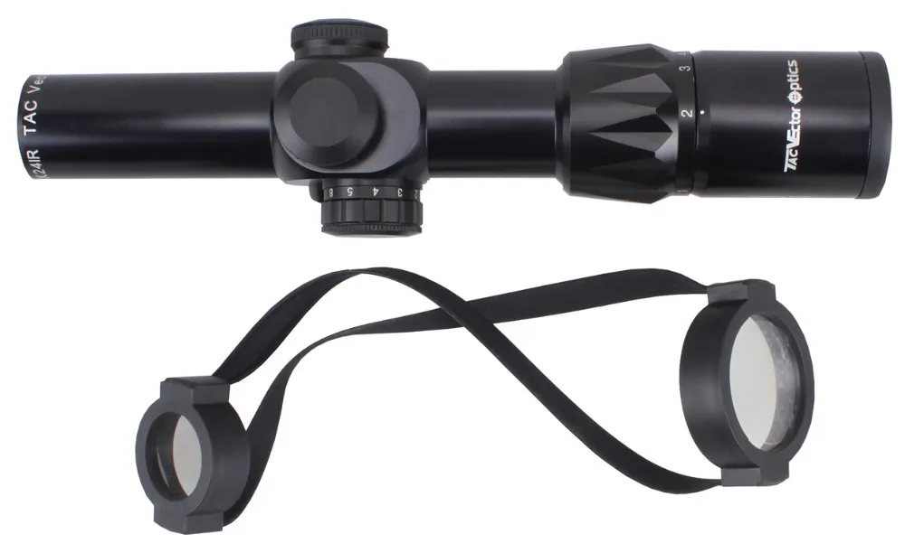 Векторная Оптика Grimlock 1-6x24 IR RifleScope с монотрубкой 30 мм, Монтажное кольцо