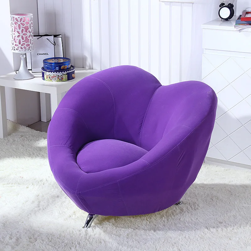 

Louis Fashion Lazy sofa Leisure Single Computer Chair Washable Love Heart Shape Seat Creative Personality