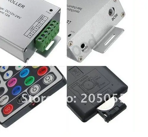 12 V-24 V 28 Ключи RF контроллер для RGB 5050 SMD светодиодный свет полосы DIY светодиодный светодиодные полосы света