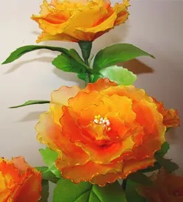 Lucia crafts 1,5 м(после вытягивания) Разные цвета на выбор нейлоновые чулки материал для изготовления цветов аксессуары ручной работы 6 шт./лот, 2 шт/цвет C0101