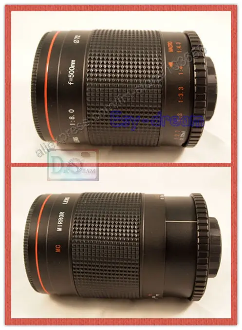 Ручной 500 мм F8 рефлекс зеркальный телеобъектив для цифровых зеркальных фотокамер Nikon Камера D5500 D5300 D5200 D3200 D3100 D3000 D7100 D7000 D90