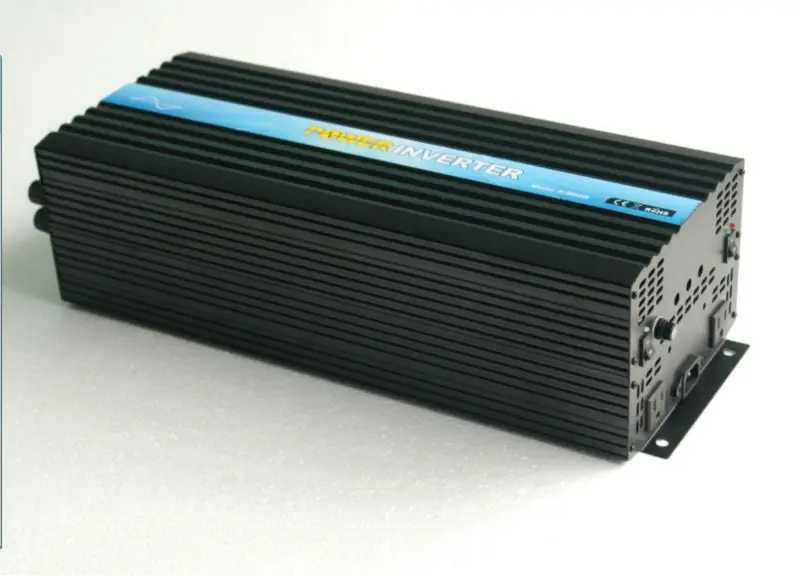 CE и RoHS и SGSApproved, DC12v AC100v-120v/220 В-240 В 5000 Вт/5kw Чистая синусоида Инвертор, встроенный 30A зарядное устройство, Бесплатная доставка