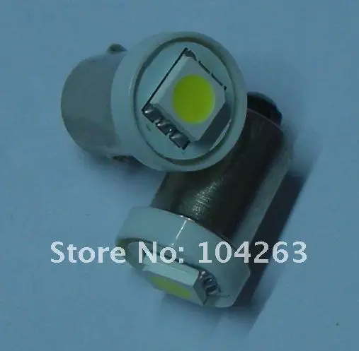 Высокое яркое BA9S 1 SMD 5050 один чип 0.2 Вт AC6.3v пинбол водить машину 6 В