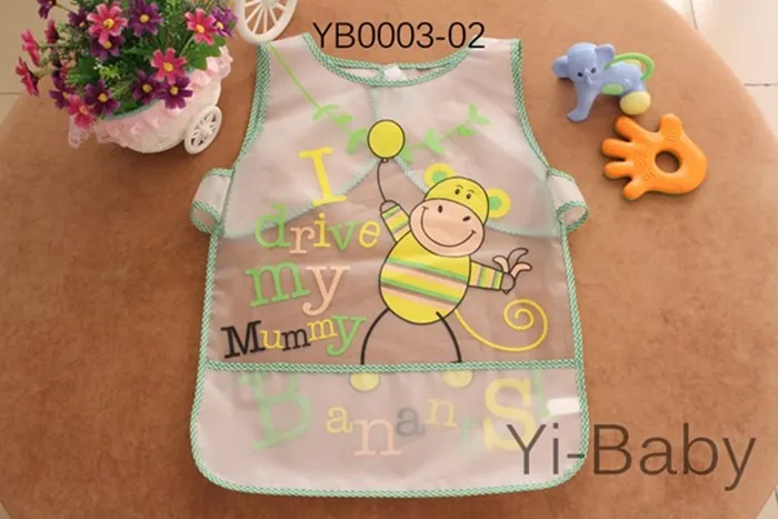 Yb0003-01 нагрудник Младенец полотенца слюны ребенка Водонепроницаемый одежду нагрудник Живопись 12 шт./компл. Бесплатная доставка