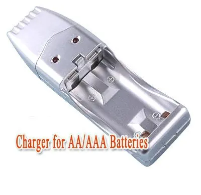 500 шт./лот USB Зарядное устройство для Ni-MH AA Перезаряжаемые Батарея