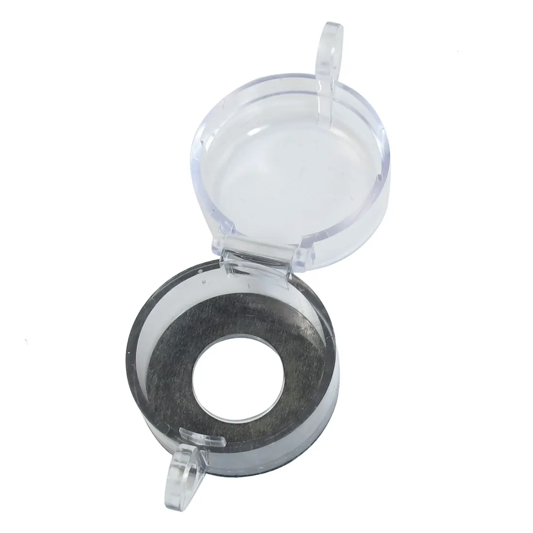 

Black Clear Cylinder Shaped Push Button Switch Protector Cover 22mm