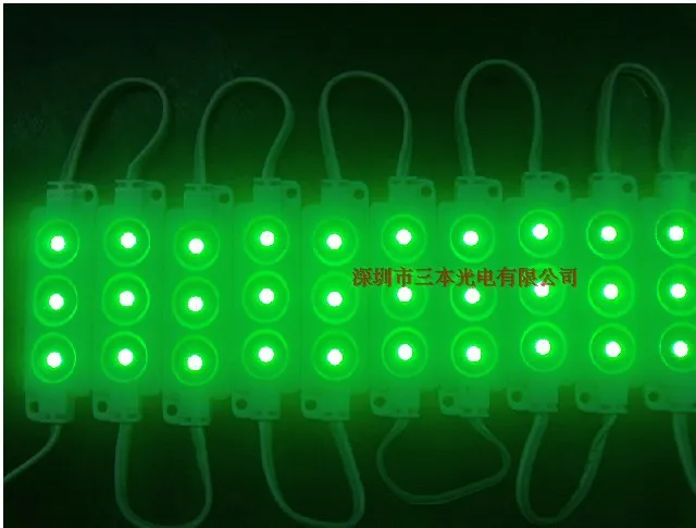 Цена 100 шт/партия 5630 SMD 3 светодиодный модуль водонепроницаемый свет декоративная лампа полоса холодный белый теплый белый DC12V
