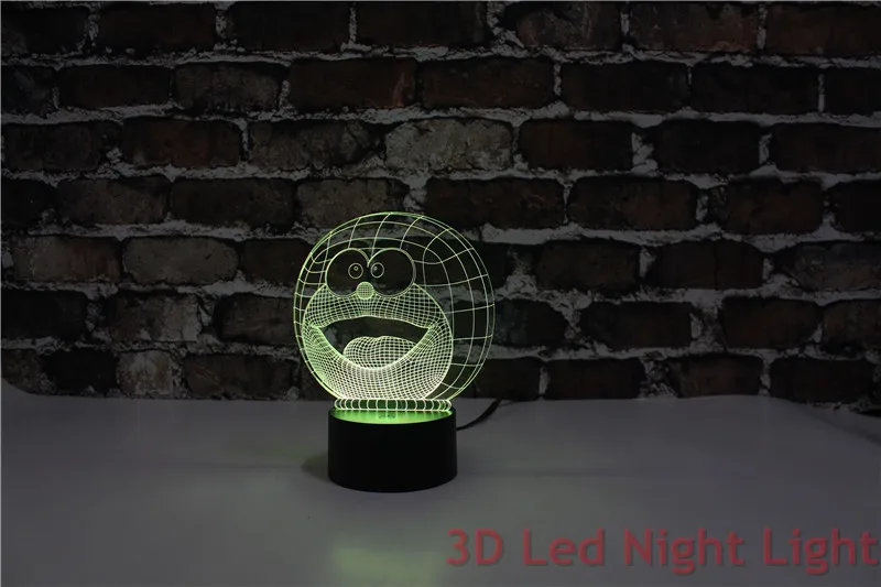 Free Shipping Living Room Table Light 3D Led Japanese anime Cartoon Nighting Light with CE and UL Certificate