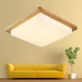 북유럽 나무 광장 led celling 조명 나무 색상 현대적인 미니 멀리 즘 중국 침실 발코니 베란다 복도 나무 led 조명|celling light|led celling lightlight wood -