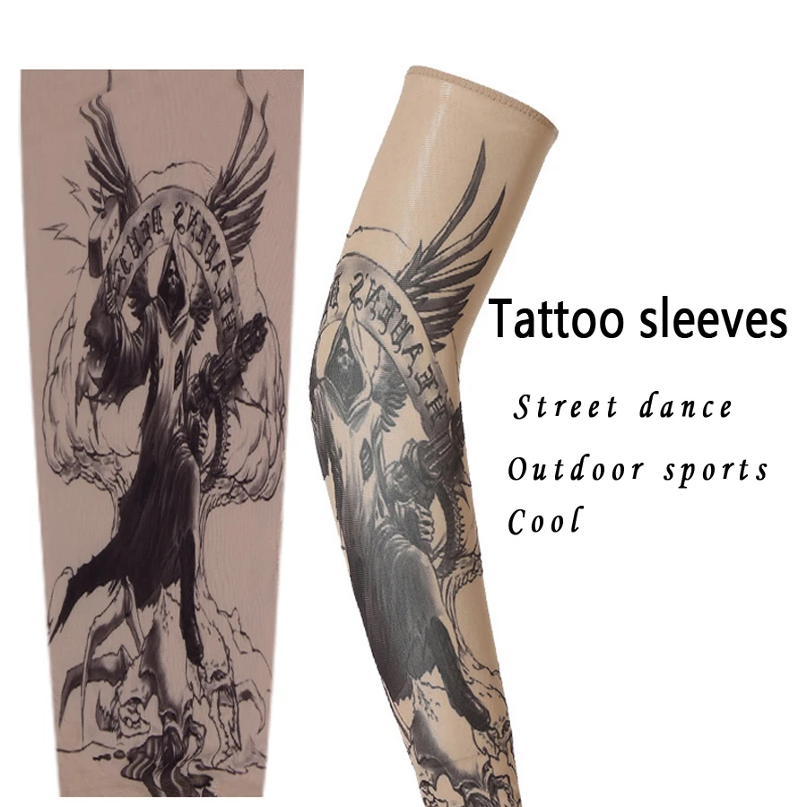 Frais De Tatouage Bras Manches Adulte Rue De Danse En Plein