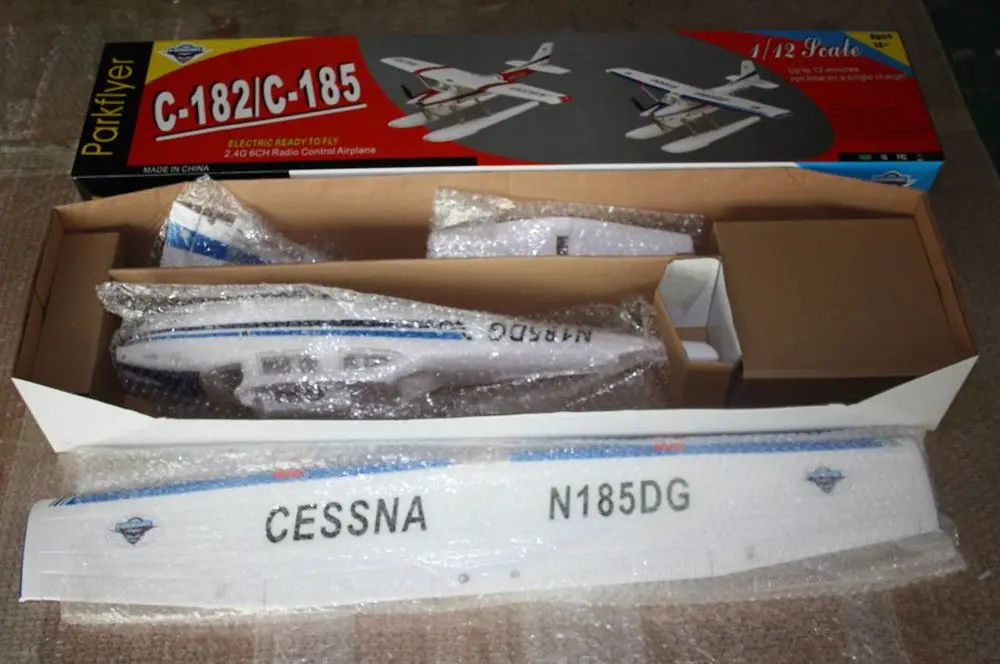 Cessna 185UP 928 мм PNP бесщеточная мощность RC модель самолета горячая Распродажа H-004