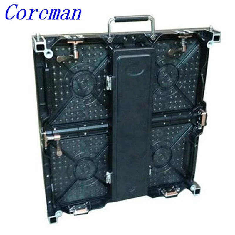 Coreman SMD LED дисплей модуль 4 шт. 250x250 мм светодиодный модуль p3.91 p4.81 p6.25 p5.21 Аренда светодиодного экрана кабинет P3 p4 p5 p6