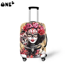 2016 ONE2 Design beautiful pattern cover apply to 22 24 26 inch protective travel luggage suitcase