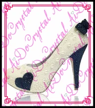 Aidocrystal Kostenloser Versand High Heels 10 CM Hochzeit Braut Abendgesellschaft Schuhe Perle Schuhe Frauen Pumpen Mit Bögen