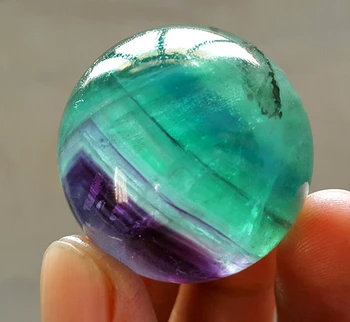 

Natural rainbow fluorite sphere wonderful colors crystal quartz balls